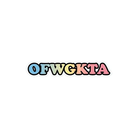 odd future bag|Odd Future Accessories – OFWGKTA Stickers, Bags .